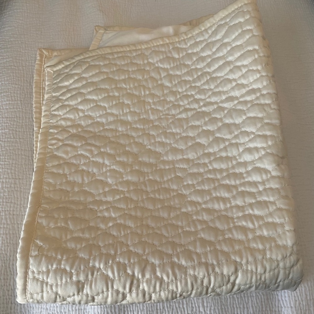 West Elm Quilted Shams
